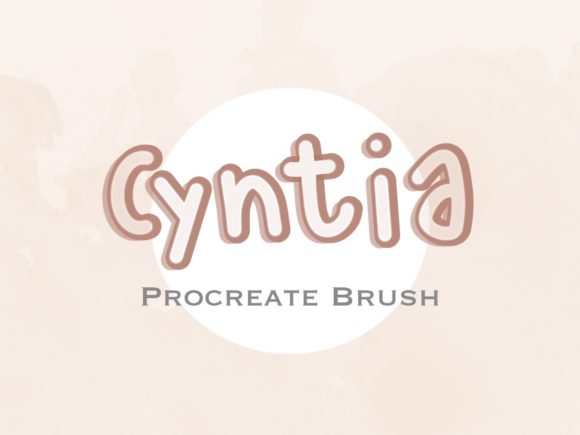 Cynthia Procreate Shadow Brush: Elevating Digital Lettering with Precision and Ease