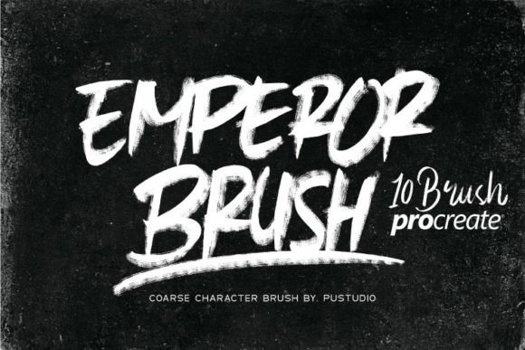Emperor Brush: Handcrafted Digital Typography