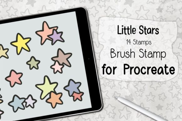 Little Stars Procreate Brush Stamp: A Practical Evaluation for Digital Artists