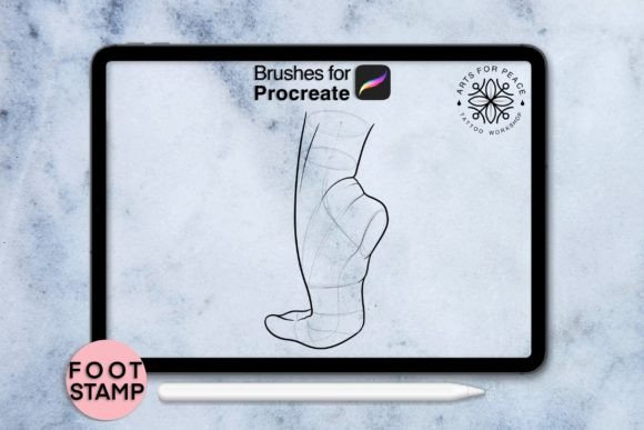 Mastering Foot Procreate Stamp Graphic Session 23: A Practical Guide for Digital Artists