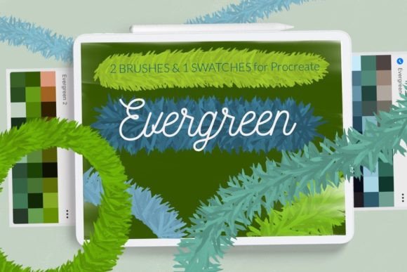 Mastering the Evergreen Color Palette: A Guide to Digital Holiday Art in Procreate