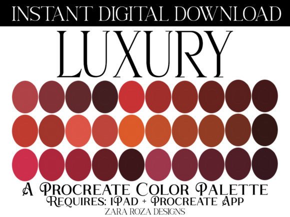 Strategic Color Selection: Leveraging the Luxury Procreate Color Palette for Professional Digital Art