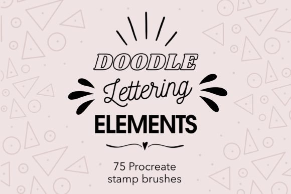 Unlocking Creative Flow with Doodle Lettering Elements Procreate
