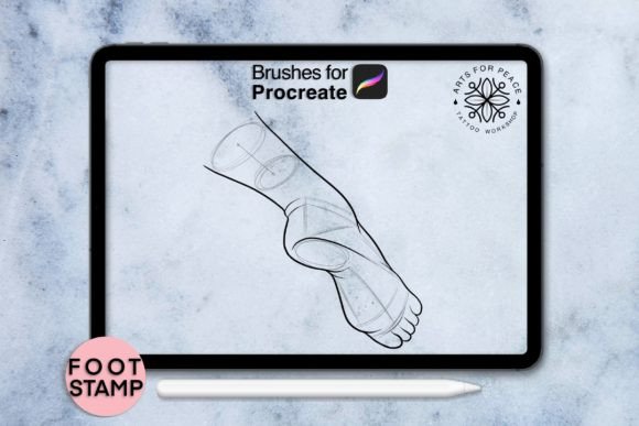 Unlocking Digital Art Potential: A Deep Dive into Foot Procreate Stamp Graphic Session 26