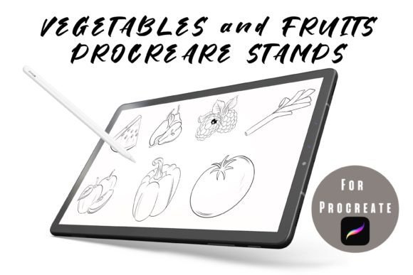 Vegetables and Fruits Procreate Stamps: A Practical Guide for Digital Creators